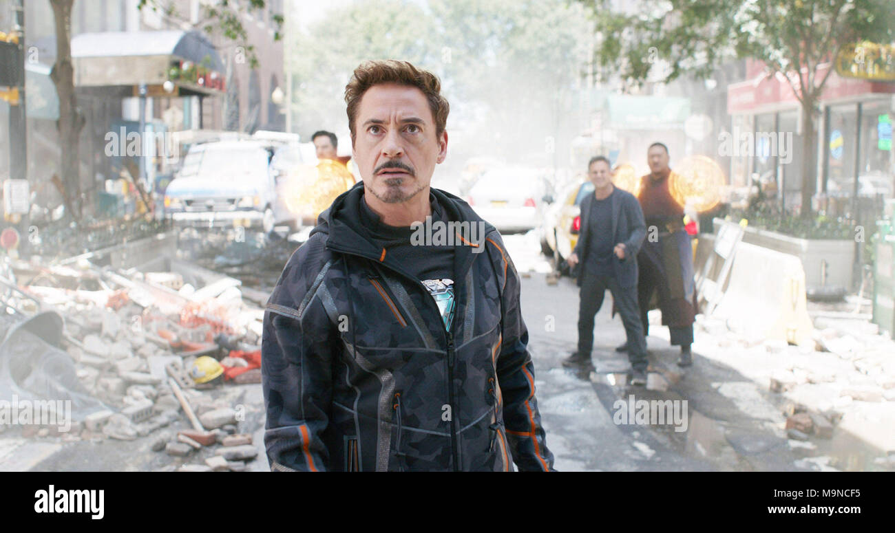 AVENGERS: INFINITY WAR, Robert Downey, Jr. (as Iron Man), 2018. ©Marvel ...