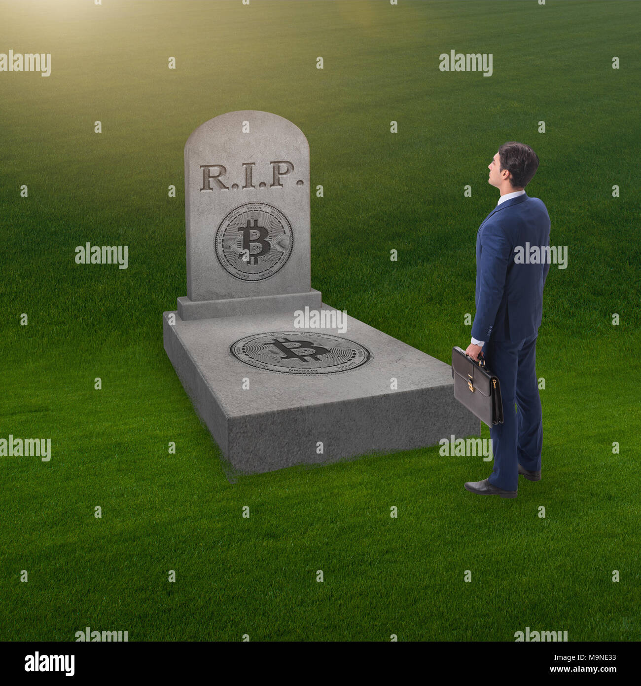 Death of bitcoin hi-res stock photography and images - Alamy