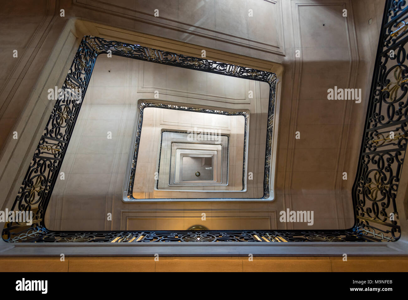 Staircase In Buenos Aires Stock Photo