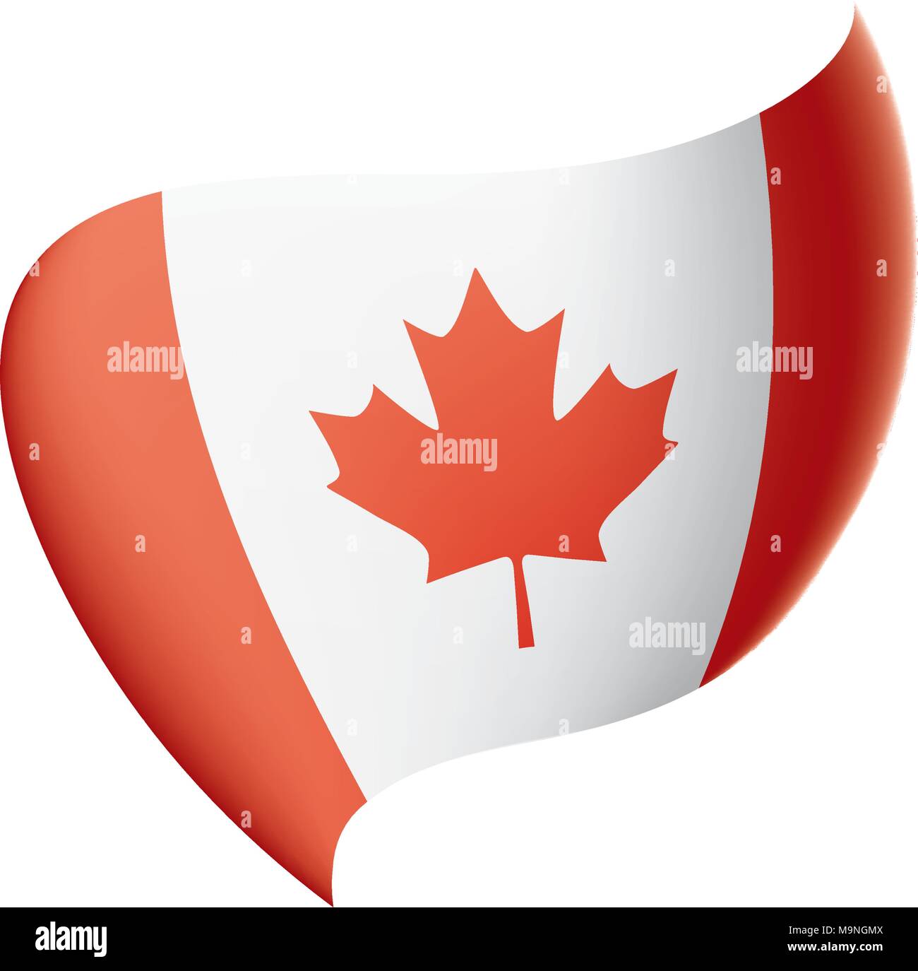 Canada flag, vector illustration Stock Vector Image & Art - Alamy