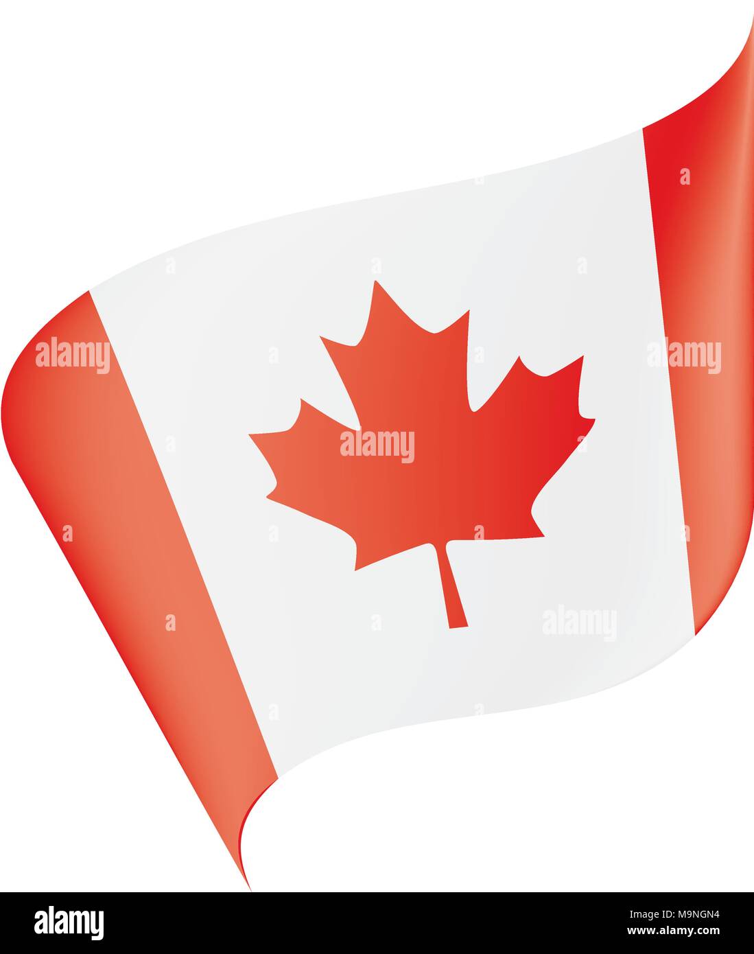 Canada flag, vector illustration Stock Vector Image & Art - Alamy