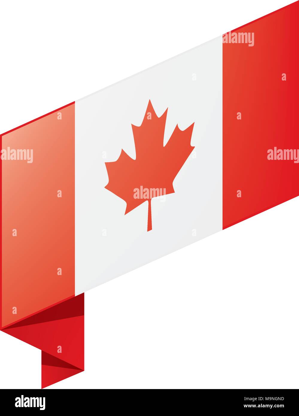 Canada flag, vector illustration Stock Vector Image & Art - Alamy