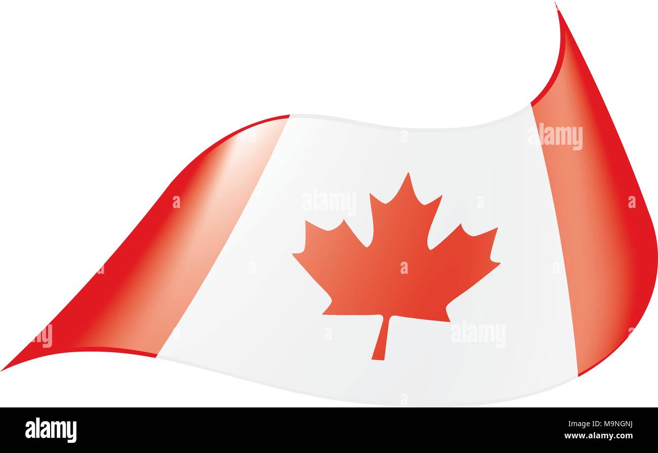 Canada flag, vector illustration Stock Vector Image & Art - Alamy