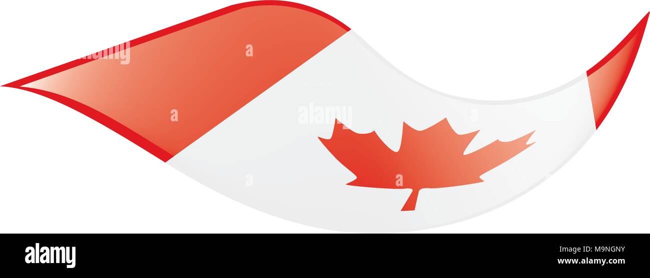 Canada flag, vector illustration Stock Vector Image & Art - Alamy