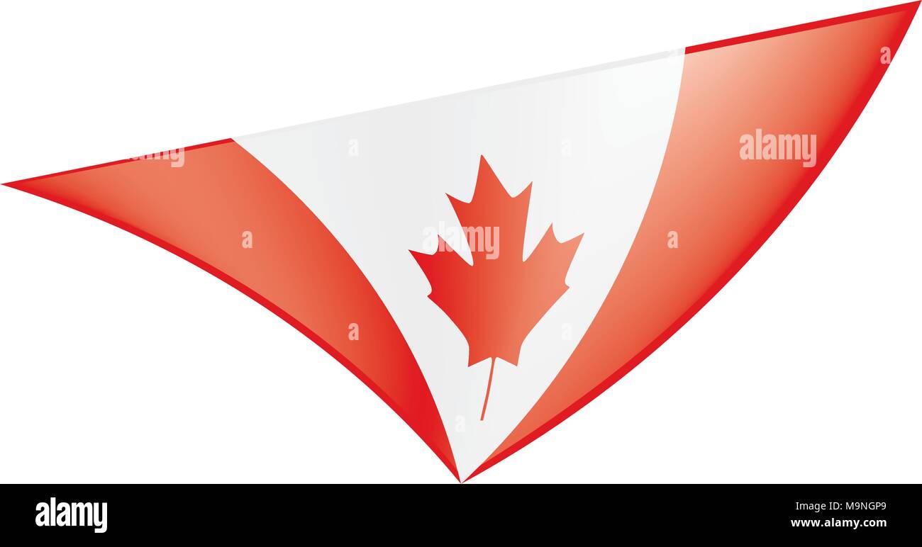 Canada flag, vector illustration Stock Vector Image & Art - Alamy