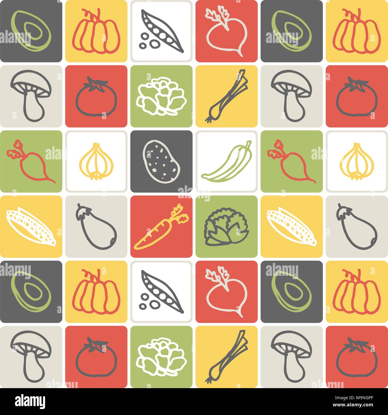 Hand Drawn Icons Set - Food 4 Stock Vector Image & Art - Alamy
