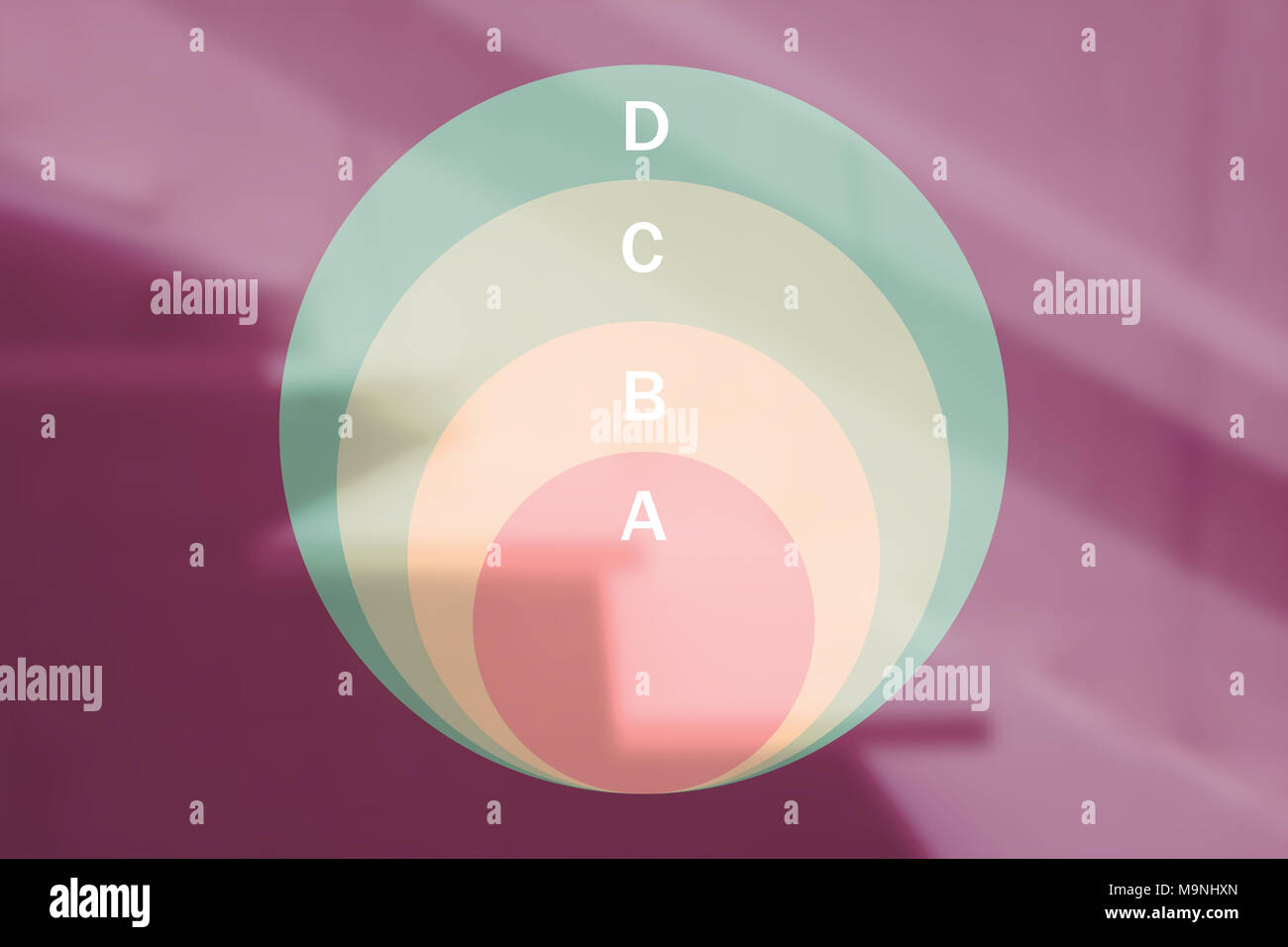 Composite image of pie chart Stock Photo