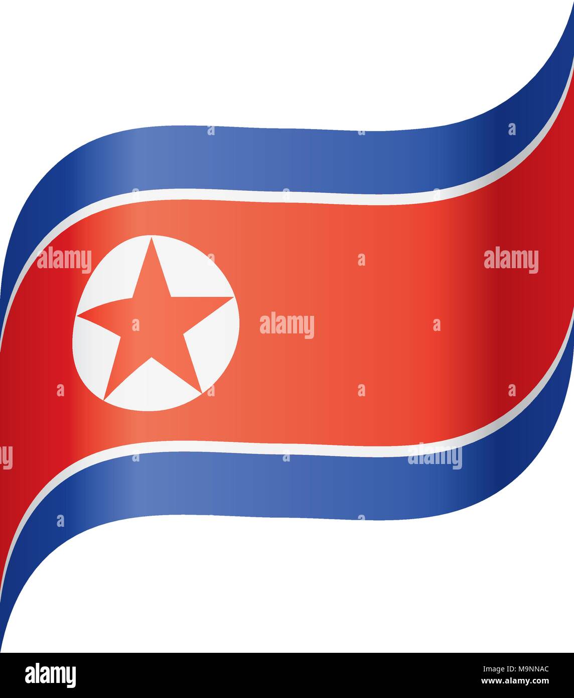 North Korea flag, vector illustration Stock Vector Image &amp; Art - Alamy