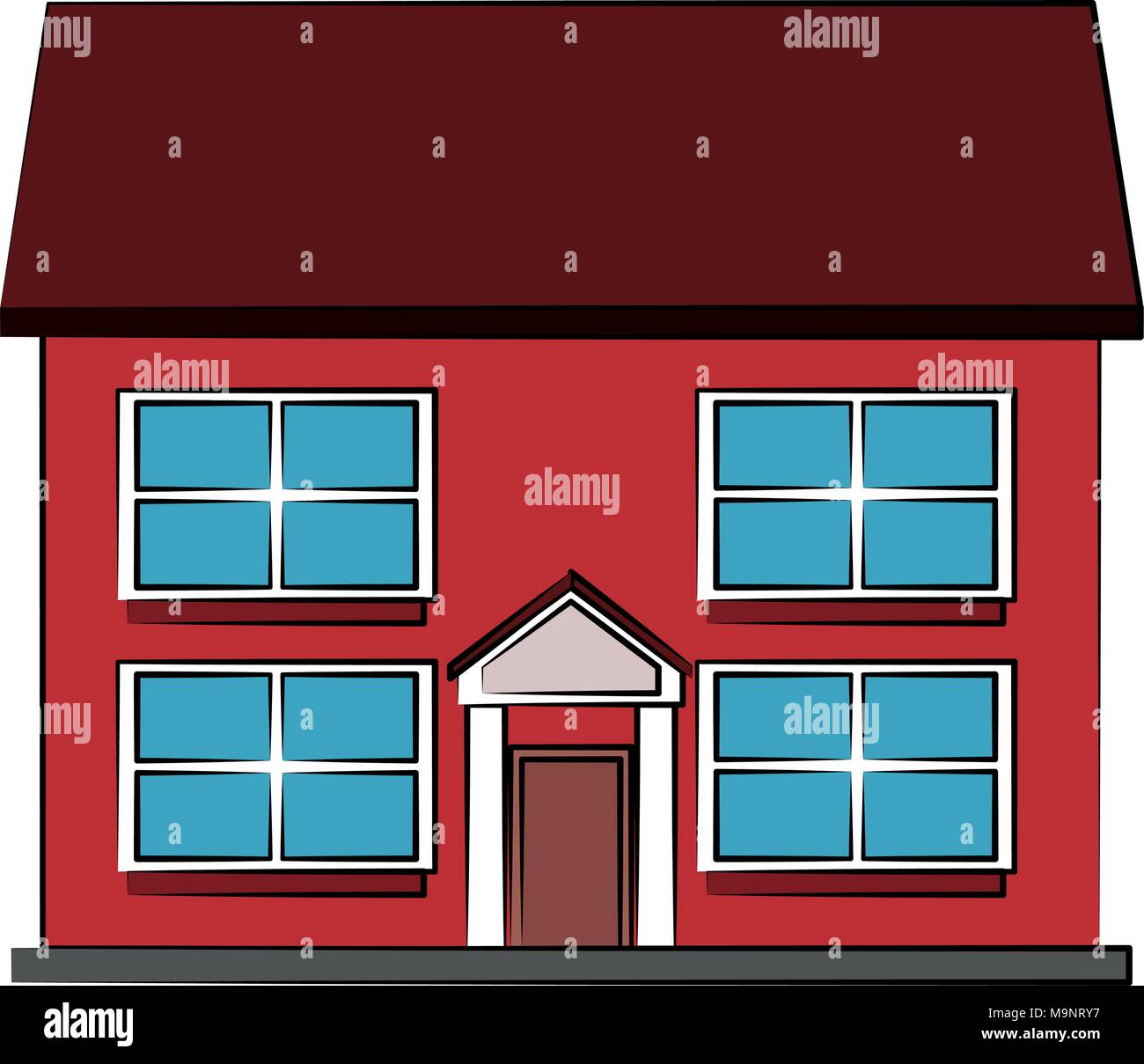House real estate Stock Vector Image & Art - Alamy