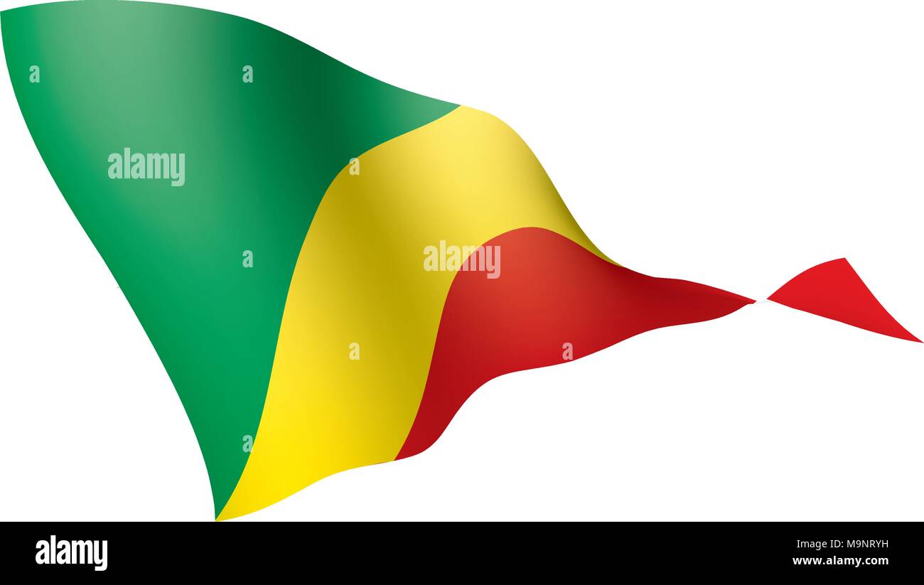 Wavy congolese flag hi-res stock photography and images - Alamy