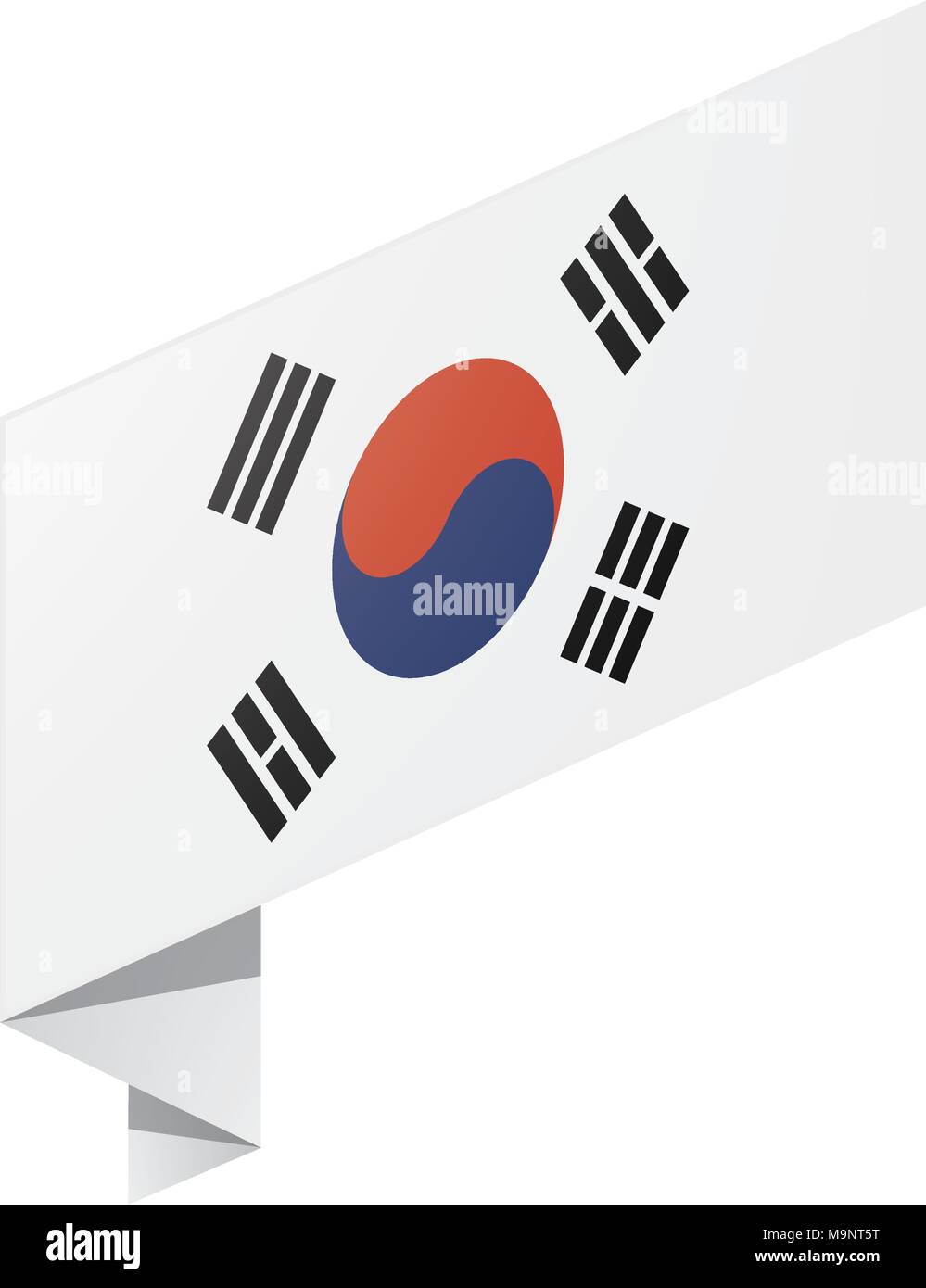 South Korean flag, vector illustration Stock Vector Image & Art - Alamy