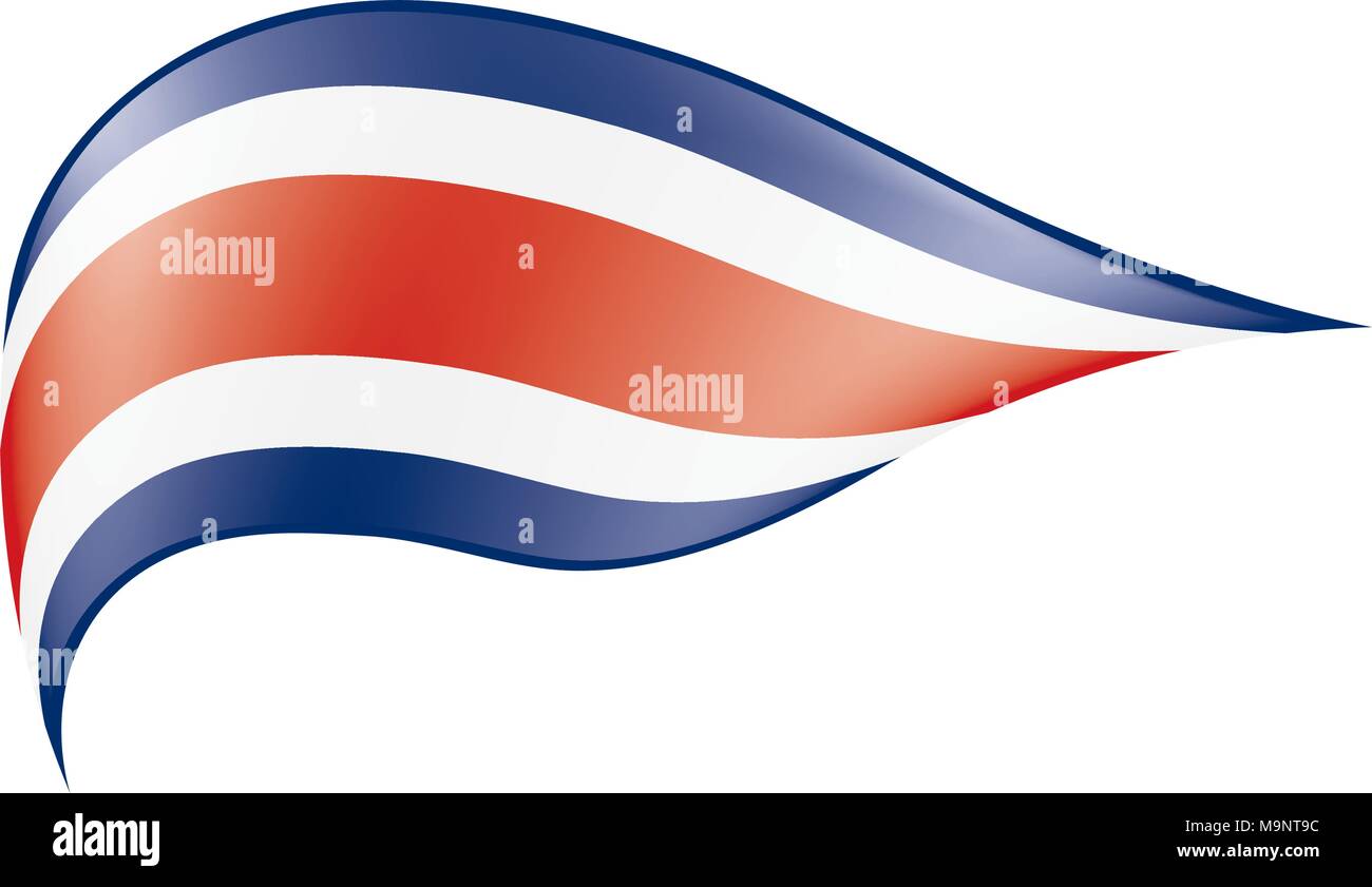 Costa Rica flag, vector illustration Stock Vector Image & Art - Alamy