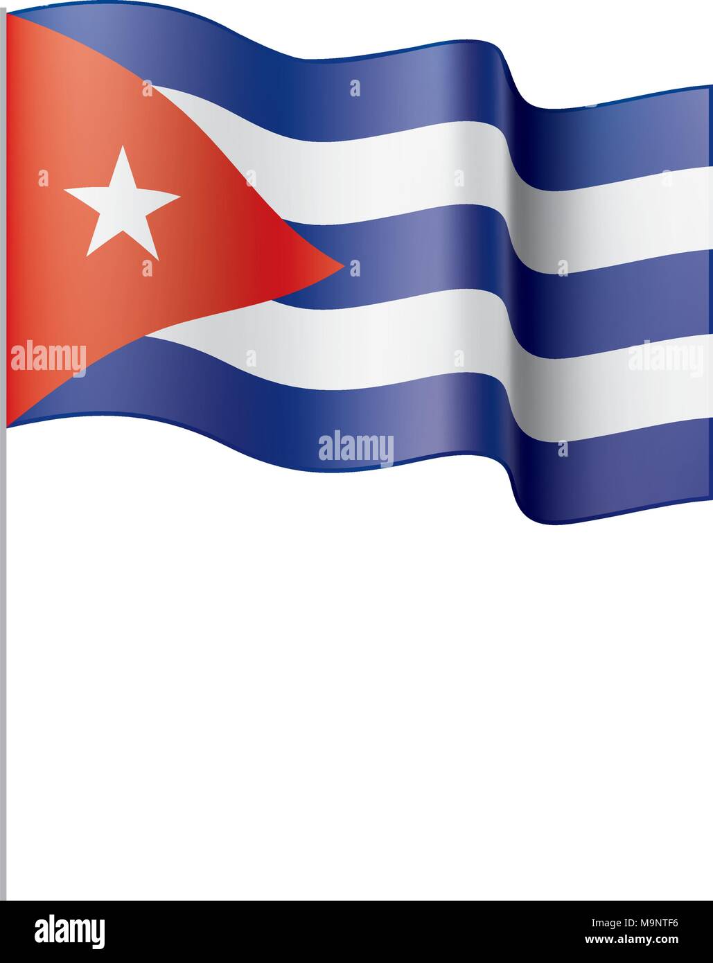 Cuba flag, vector illustration Stock Vector Image & Art - Alamy