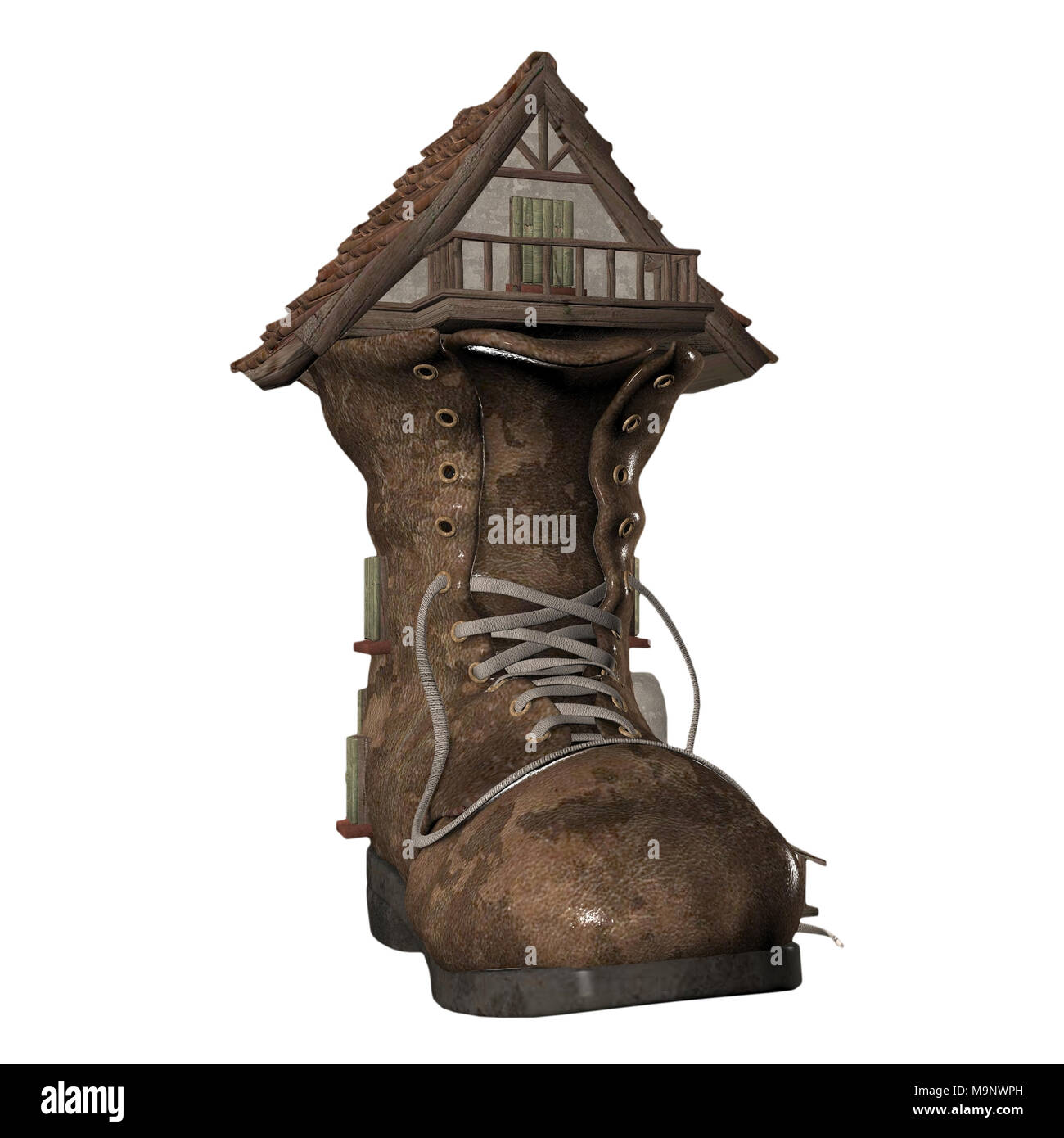Fairy tale shoe house Cut Out Stock Images & Pictures Alamy