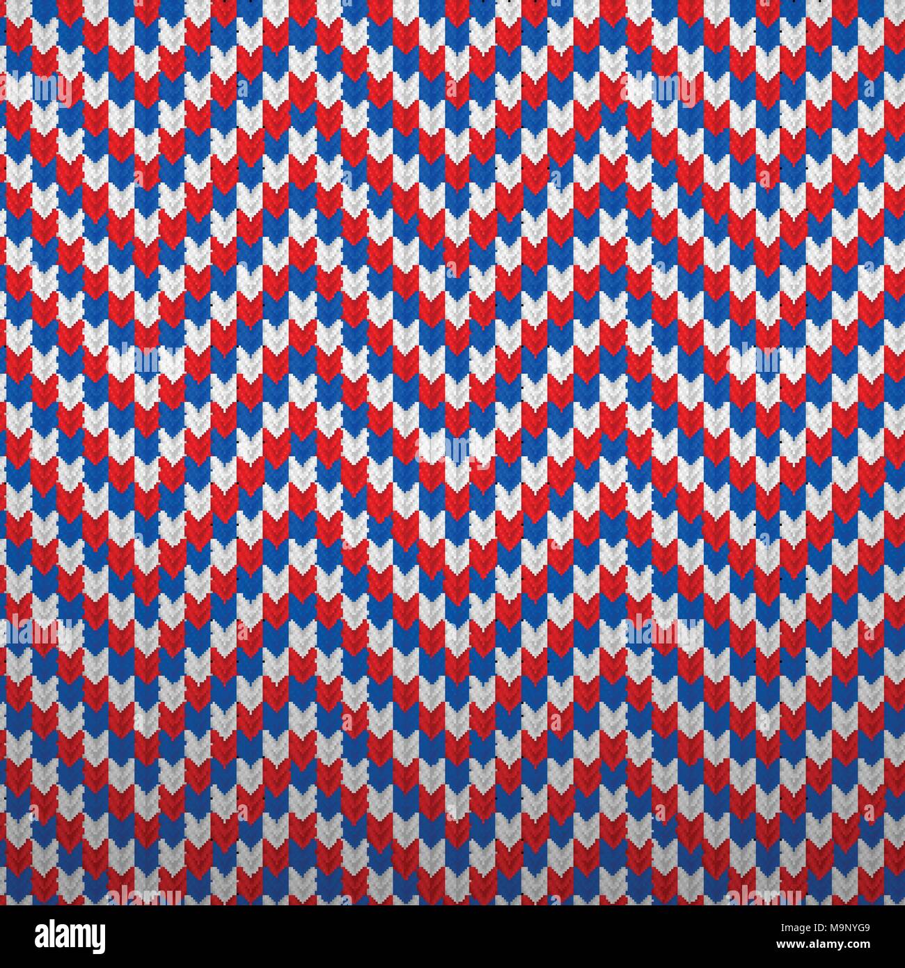 Seamless knitted pattern background texture. Vector illustration Stock ...