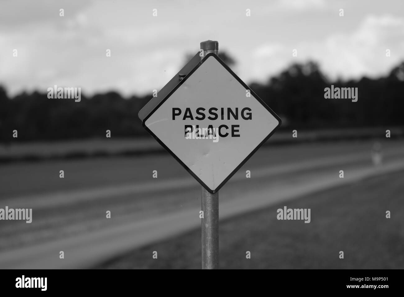 Private warning sign Black and White Stock Photos & Images - Alamy