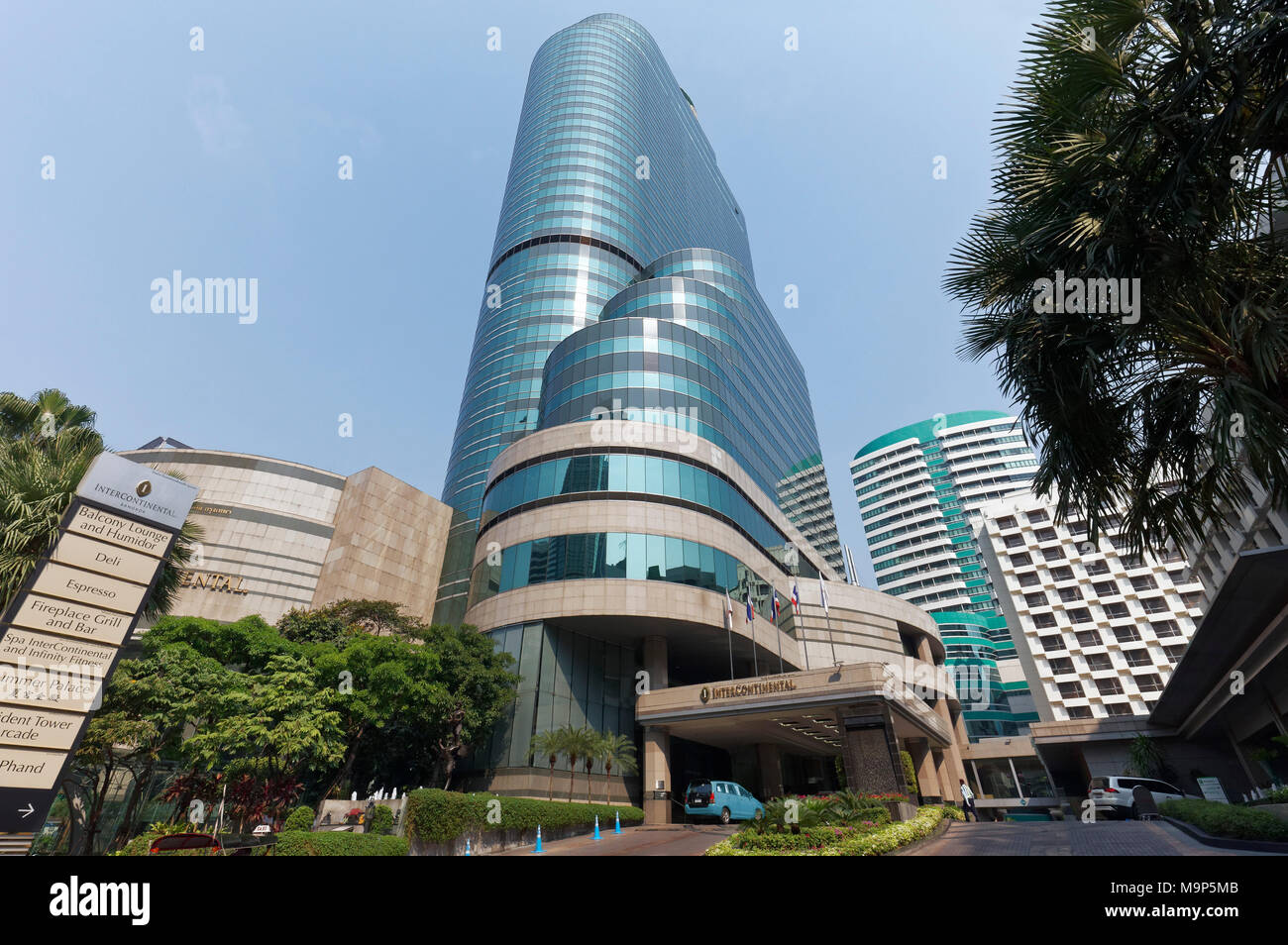 Hotel InterContinental Bangkok, Pathum Wan, Bangkok, Thailand Stock Photo
