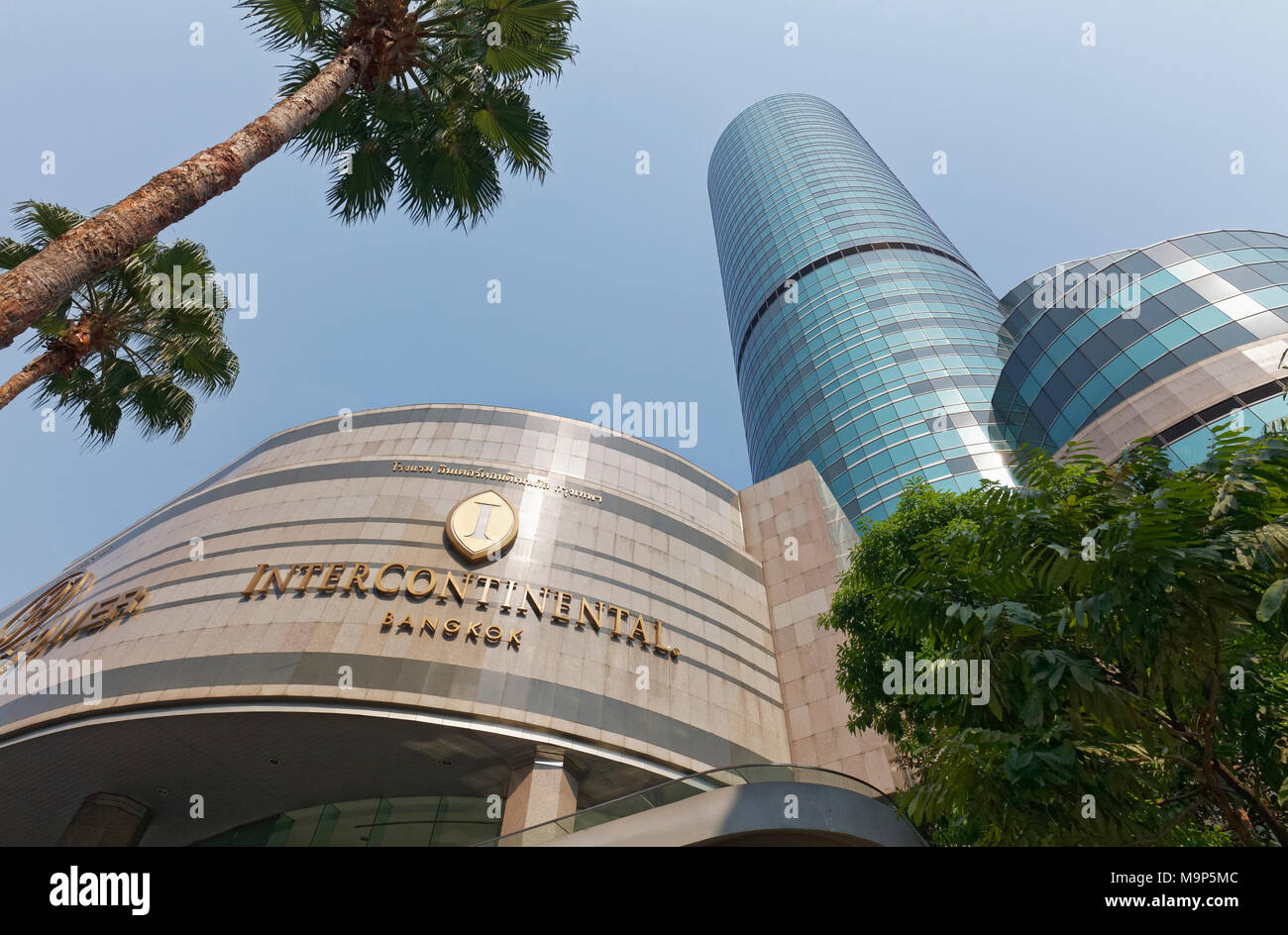 Hotel InterContinental Bangkok, Pathum Wan, Bangkok, Thailand Stock Photo