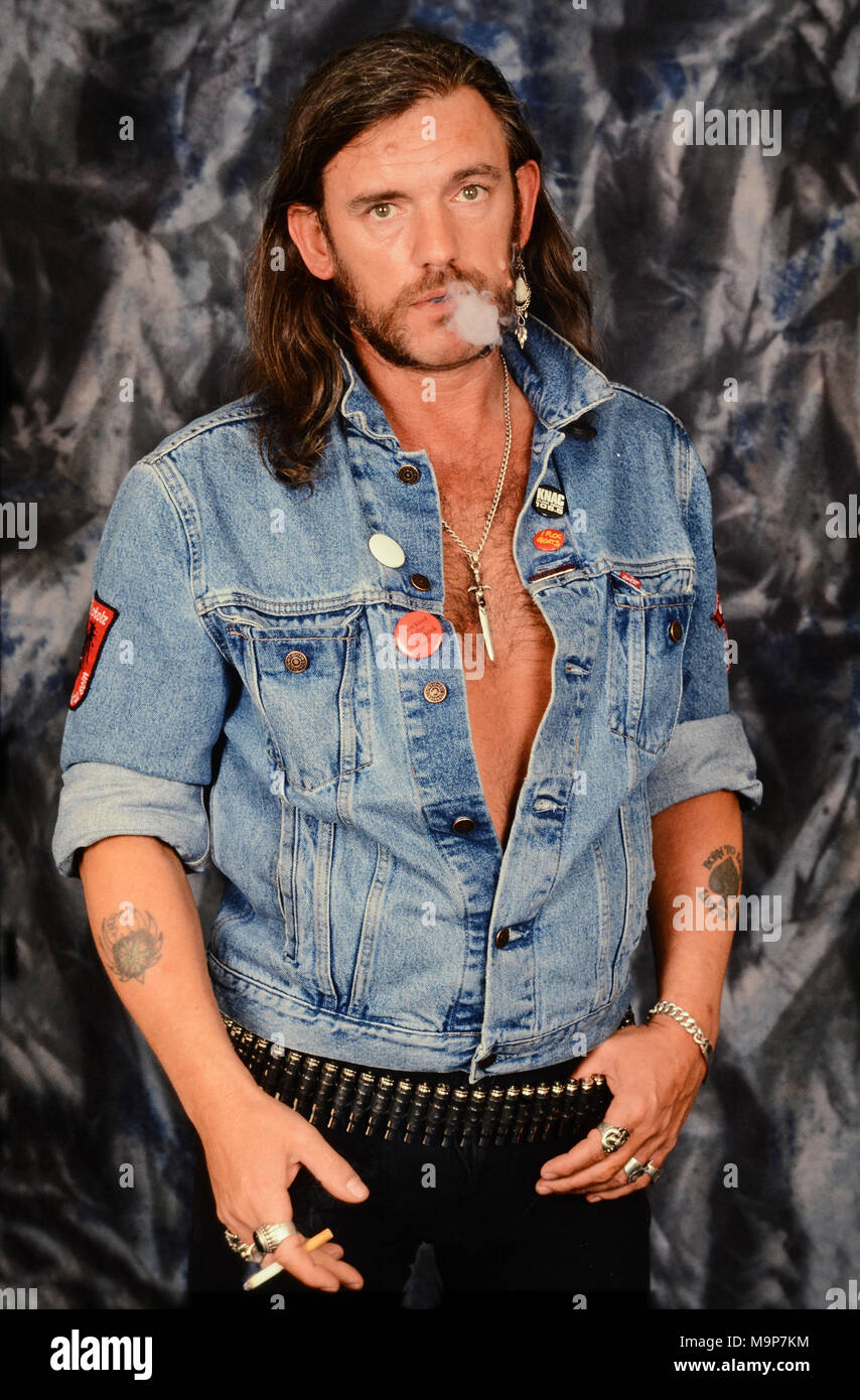 Lemmy kilmister hi-res stock photography and images - Alamy