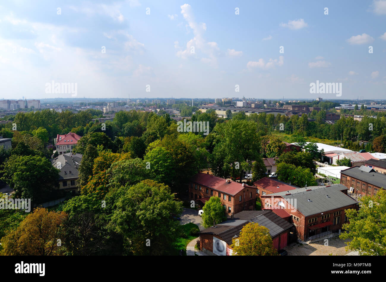 View on Chorzow, Poland Stock Photo - Alamy