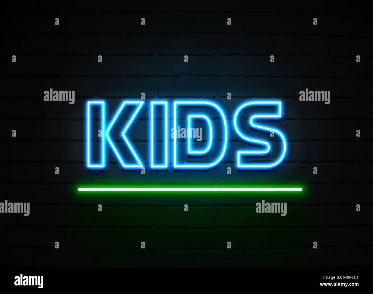 kids neon sign