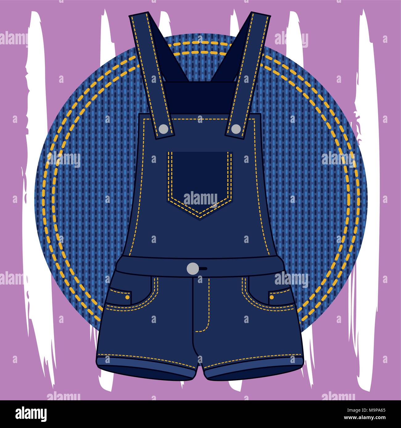 embroidery patch denim Stock Vector Image & Art Alamy