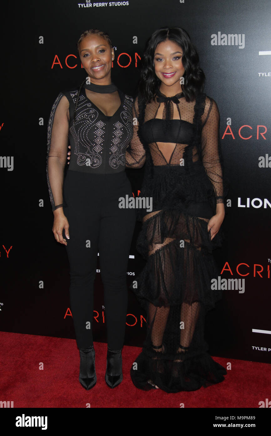 New York, NY, USA. 27th Mar, 2018. Ajiona Alexus at "Acrimony" New York