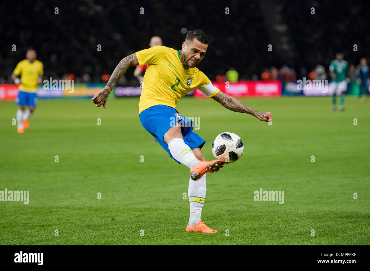 Berlin Deutschland 27th Mar 2018 Dani Alves Brasilien Am