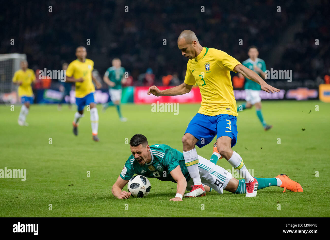 Berlin Deutschland 27th Mar 2018 Sandro Wagner Germany