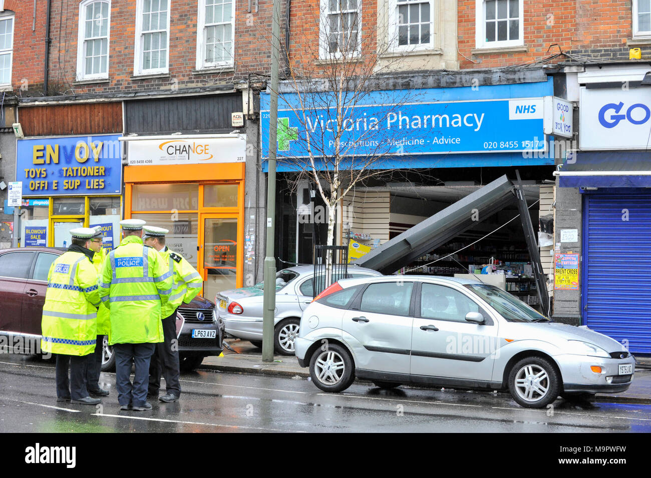 Jaguar police car hires stock photography and images Alamy