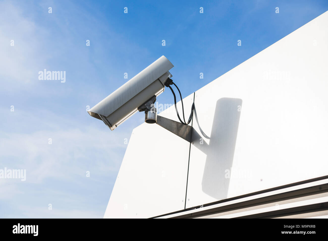 Surveillance camera, video surveillance, Hamburg, Germany Stock Photo