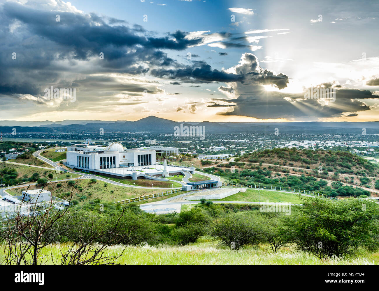 State House, Presidential Palace, Windhoek, Khomas Region, Namibia Stock Photo Alamy