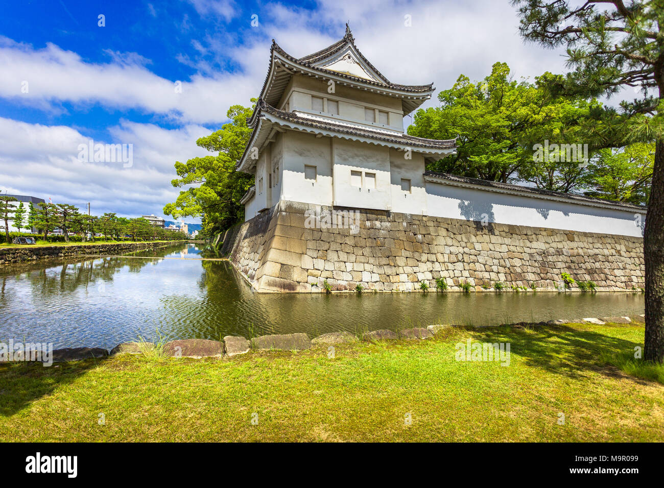 Tokyo Imperal Palace and water canal. Japan, Asia Stock Photo