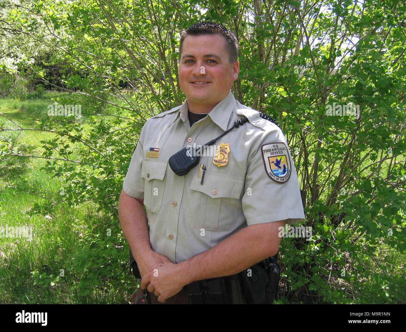 Federal Wildlife Officer Ryan Pauly. Federal Wildlife Officer Ryan Pauly Stock Photo Alamy