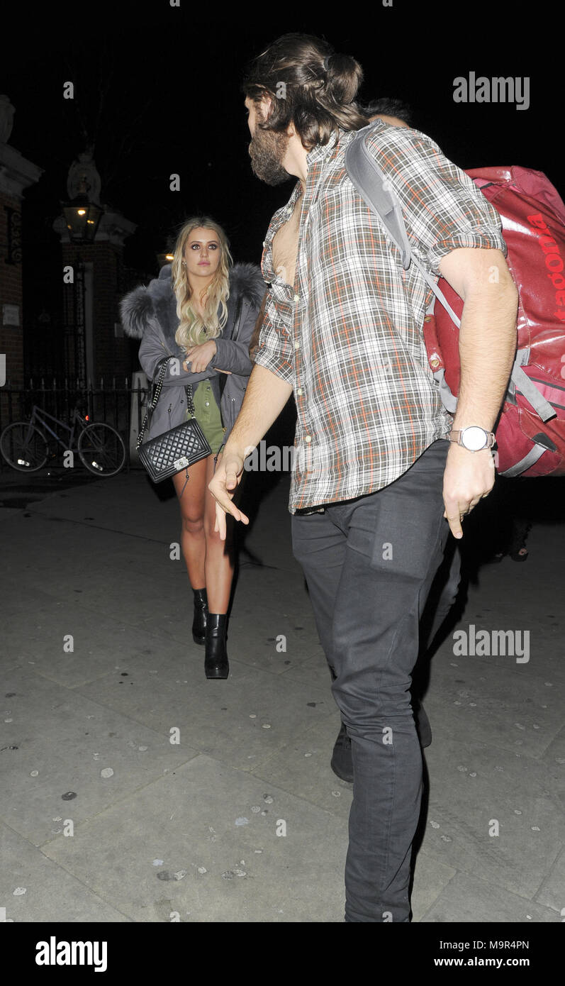 Lottie Moss and Tina Stinnes at Mahiki Kensington Featuring: Tina