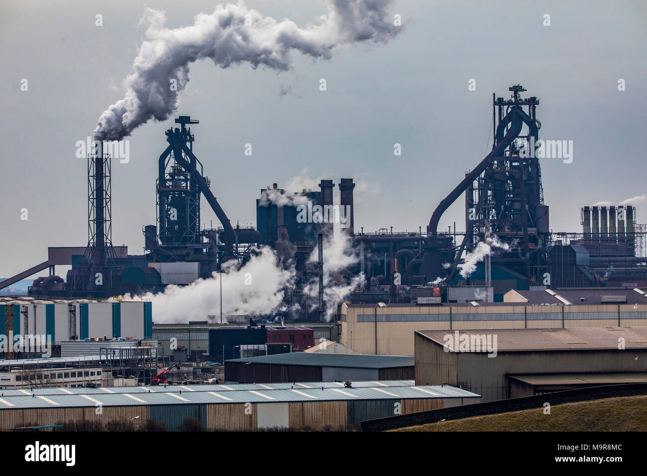 Tata steel factory in Ijmuiden, Netherlands Stock Photo - Alamy