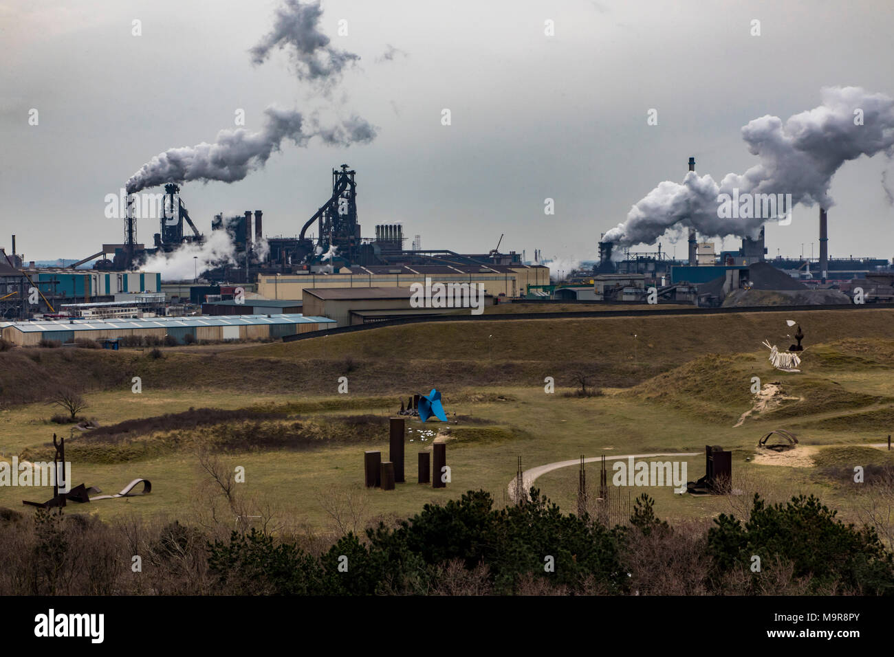 Tata steel factory in Ijmuiden, Netherlands Stock Photo - Alamy