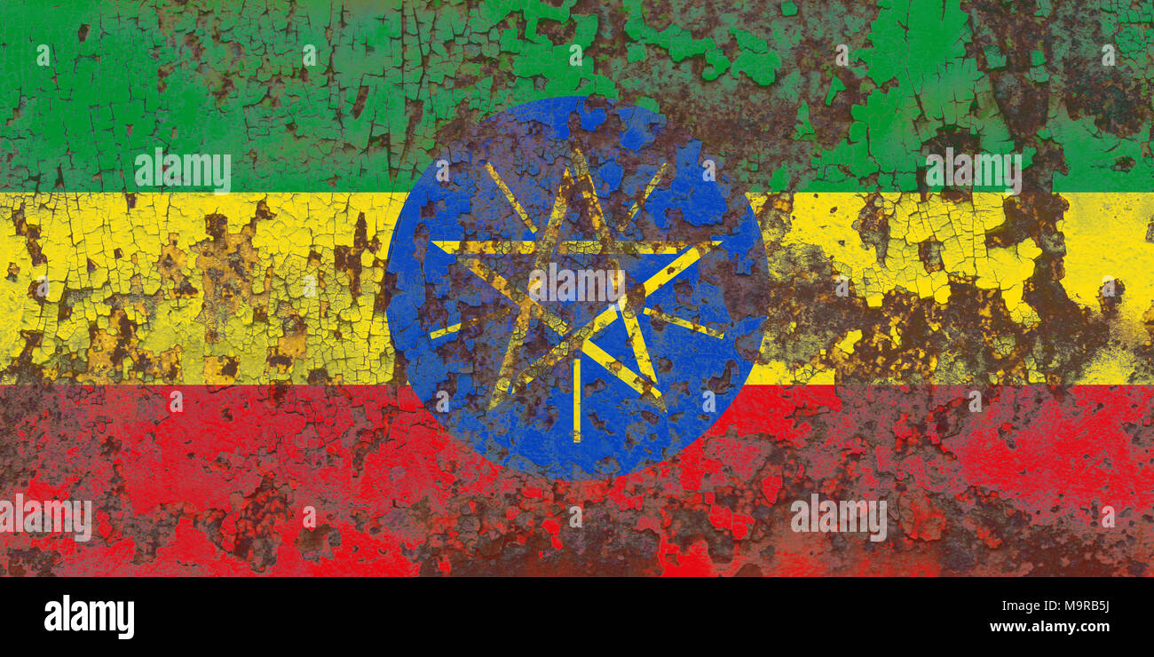 Old Ethiopia grunge background flag Stock Photo - Alamy, image size:1300x740
