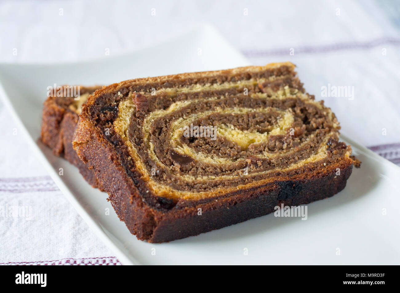 Orahnjaca, traditional wallnut cake Stock Photo - Alamy