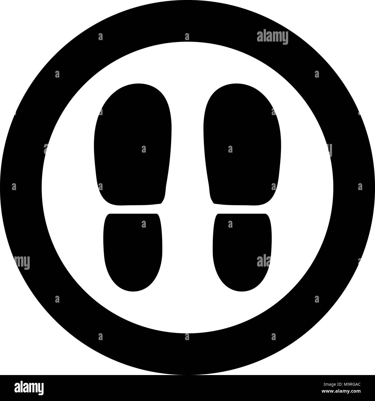 Boot trace Stock Vector Images - Alamy