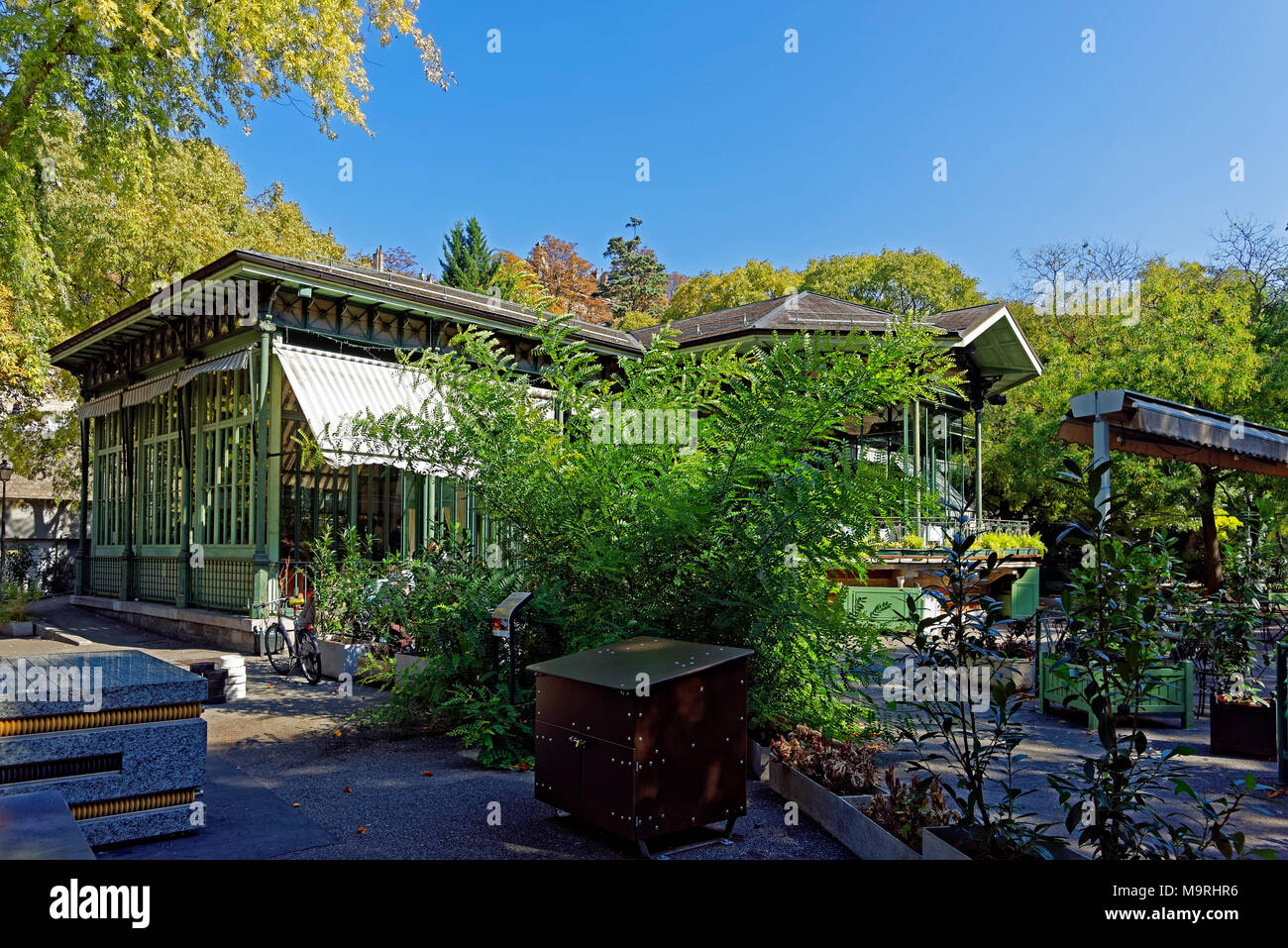 Switzerland Geneve Restaurant Stock Photos Switzerland Geneve