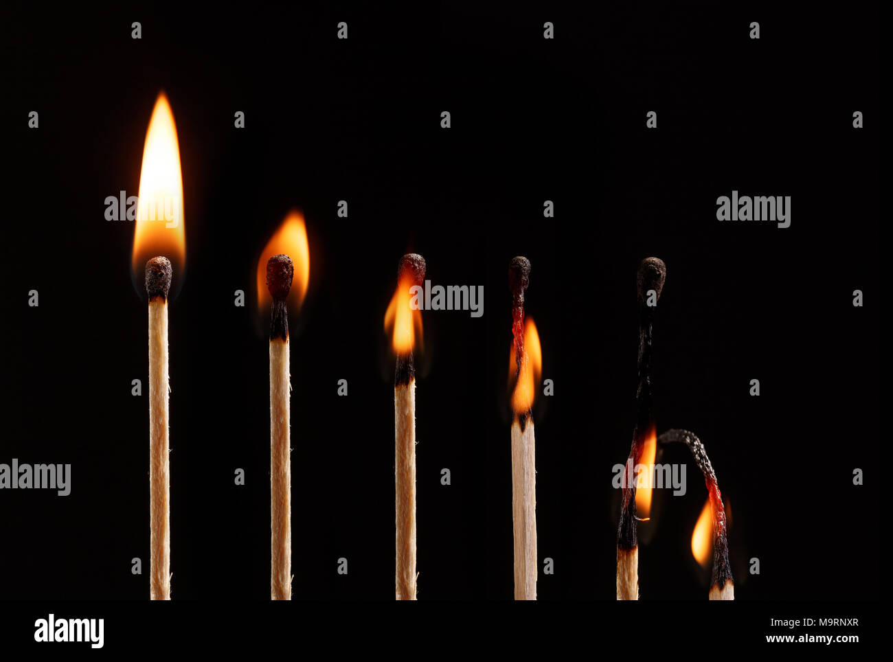 match with the flame isolated Stock Photo Alamy
