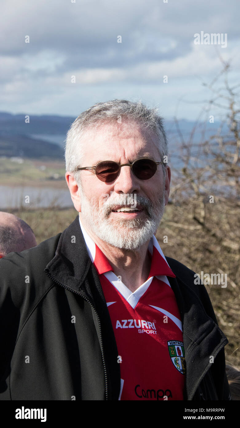 Gerry Adams Stock Photo