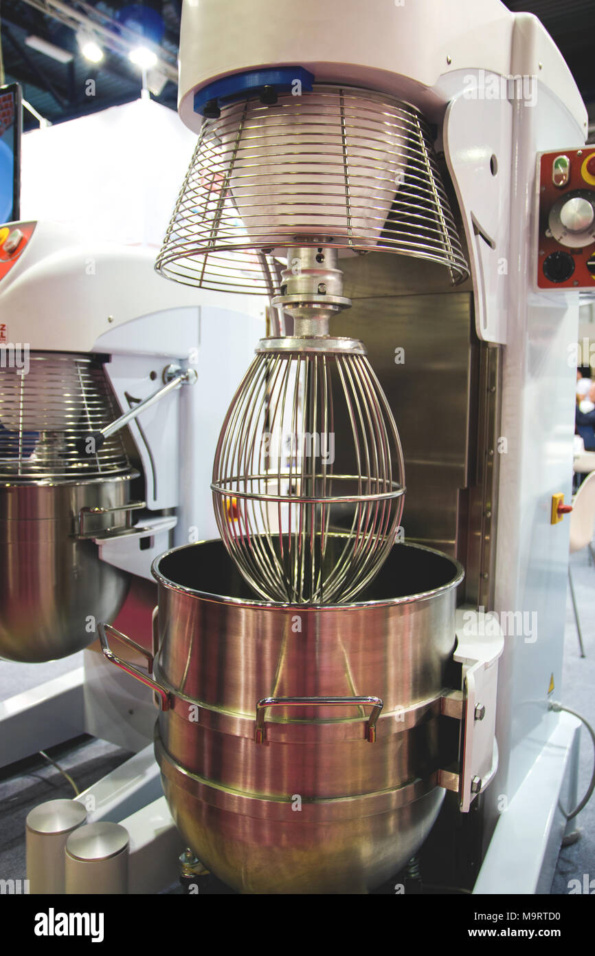 dough mixer used in the production of bakery Stock Photo Alamy