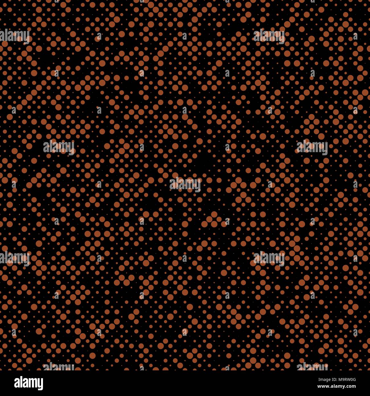 Random abstract halftone circle pattern background - vector ...