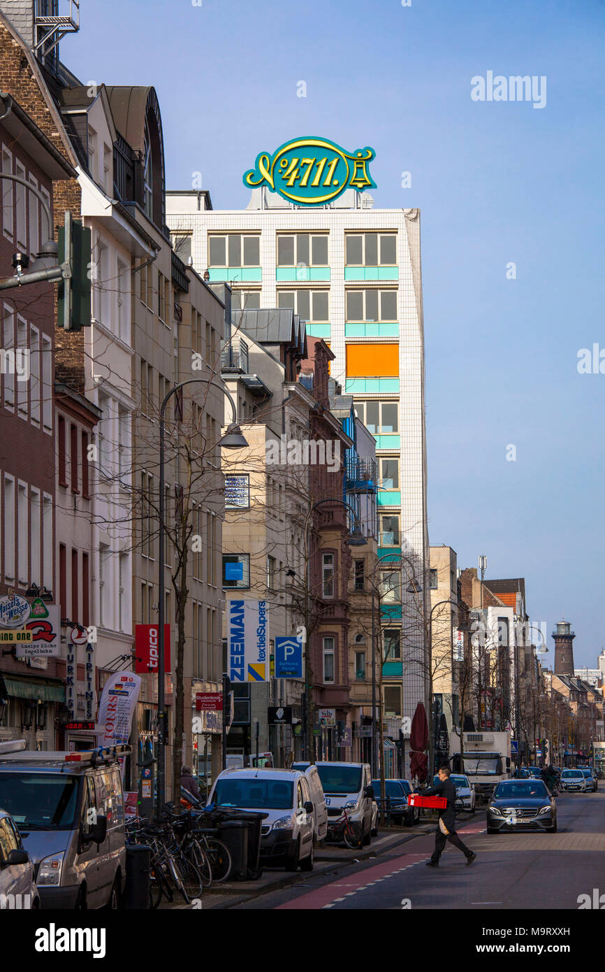 Germany Cologne The Venloer Street In The District Ehrenfeld