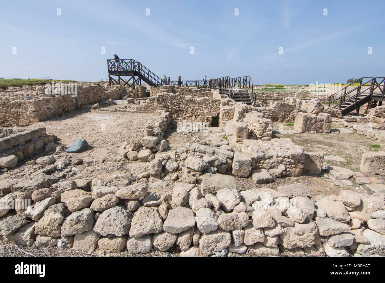 Paphos Archaeological Park Cyprus Stock Photo - Alamy