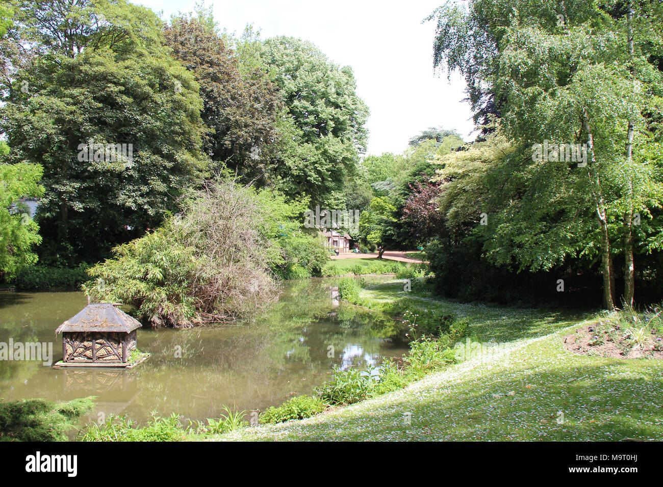 The Vauban garden in Lille (France Stock Photo - Alamy