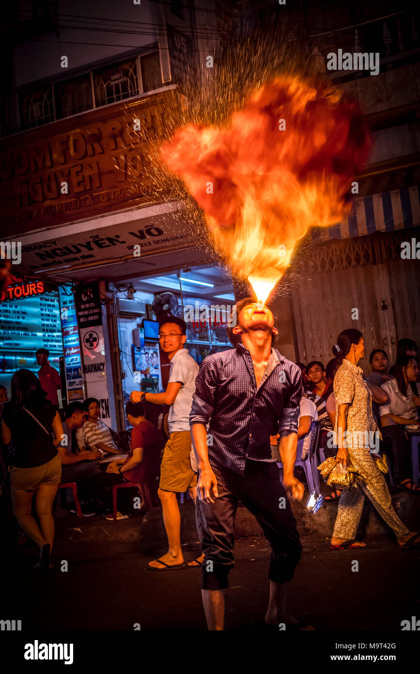 Asien, Südostasien, Südvietnam, Vietnam, Saigon, Ho Chi Minh Stadt Stock Photo