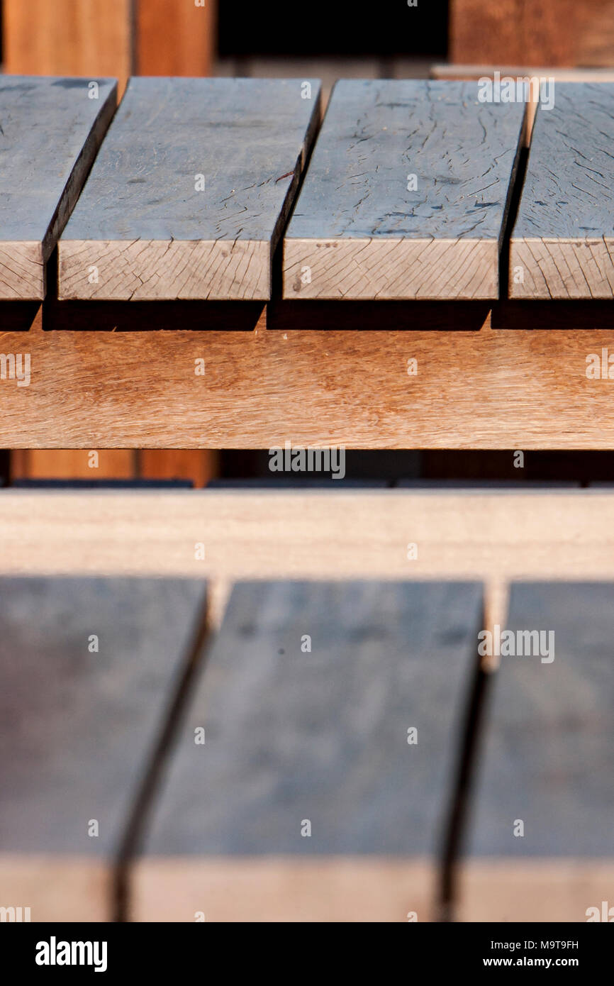 wood planks architecture design, wall and table Stock Photo - Alamy